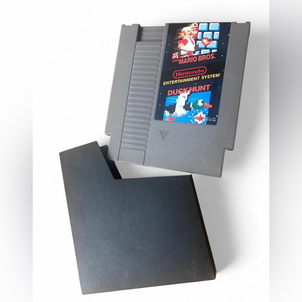 Nintendo NES Super Mario Bros. / Duck Hunt Cartridge + Sleeve – Tested & Working
